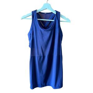 Lululemon Sculpt Tank II Cyber Blue Women's Racerback Lightweight Top